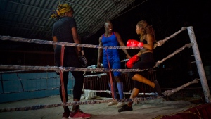 Cuba women's boxing