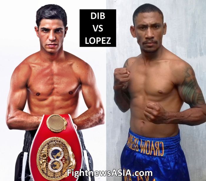 Dib of Australia vs Lopez of Indonesia non-title battle July 12 in Saudi Arabia FightnewsASIA 700