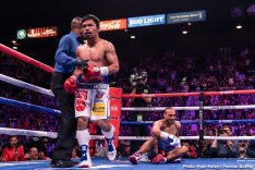 Keith Thurman Manny Pacquiao Fox Sports pay-per-view Pacquiao vs. Thurman
