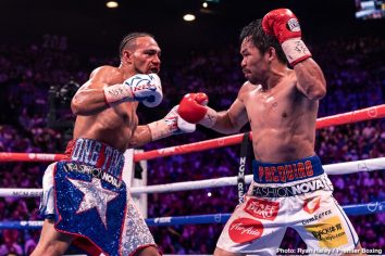 Keith Thurman Manny Pacquiao Fox Sports pay-per-view Pacquiao vs. Thurman