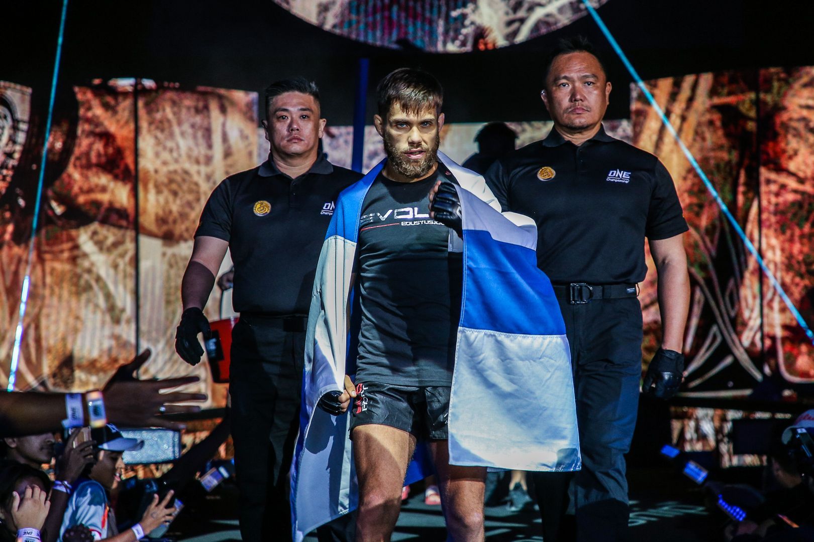 Aleksi Toivonen's walkout to face Akihiro Fujisawa at ONE: MASTERS OF DESTINY