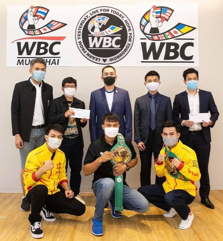 WBC gives financial support to fourteen Boxer in Thailand