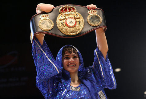 Argentina’s number one WBA Champion Marcela “La Tigresa” Acuña