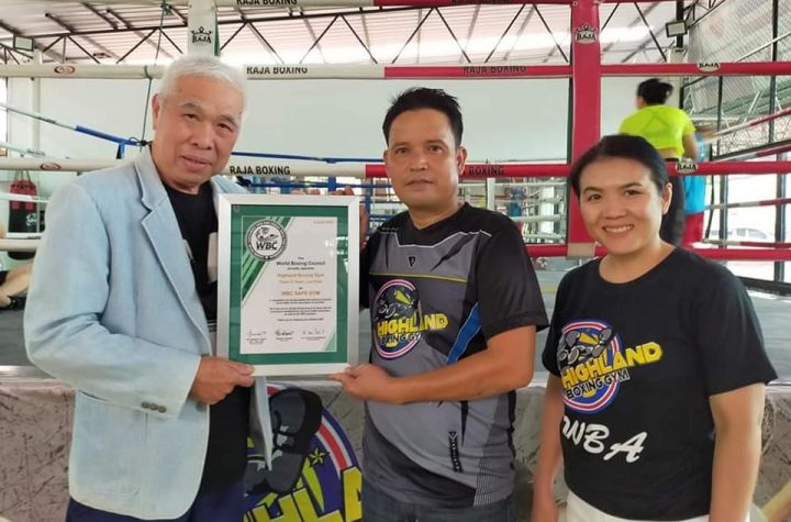 Bangkok Highland Gym Receives WBC Recognition