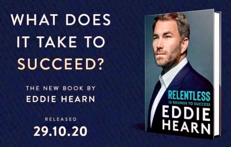 Boxing Promoter Eddie Hearn announces Release of his 1st Book