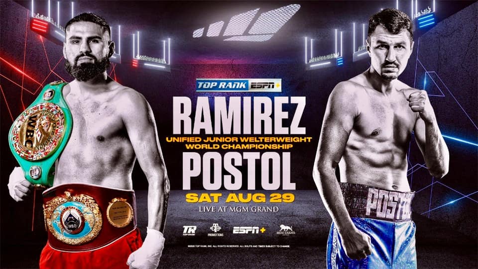 Ramírez VS Postol this Saturday in Las Vegas