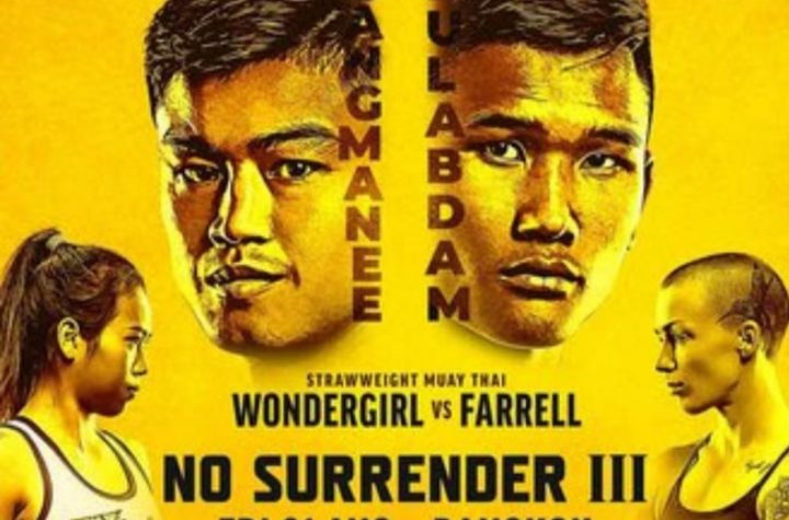 “No Surrender III” Concludes One Championship August2020 Calendar