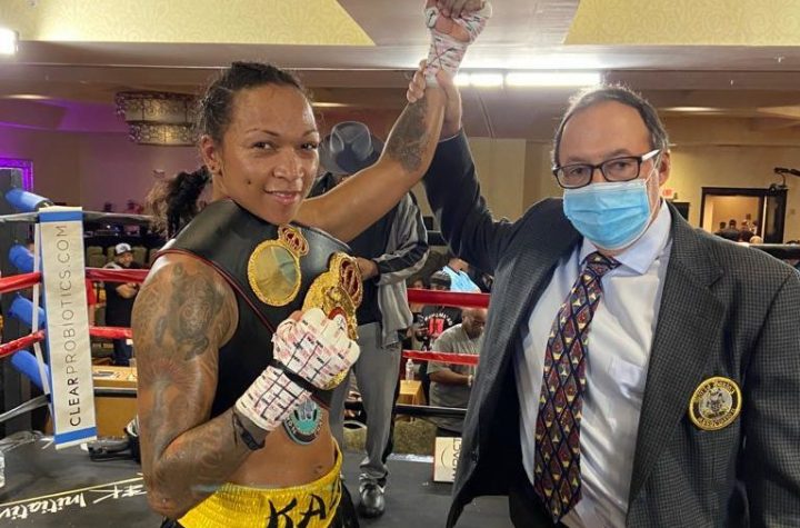 Keli Reis won the WBA 140-pound title