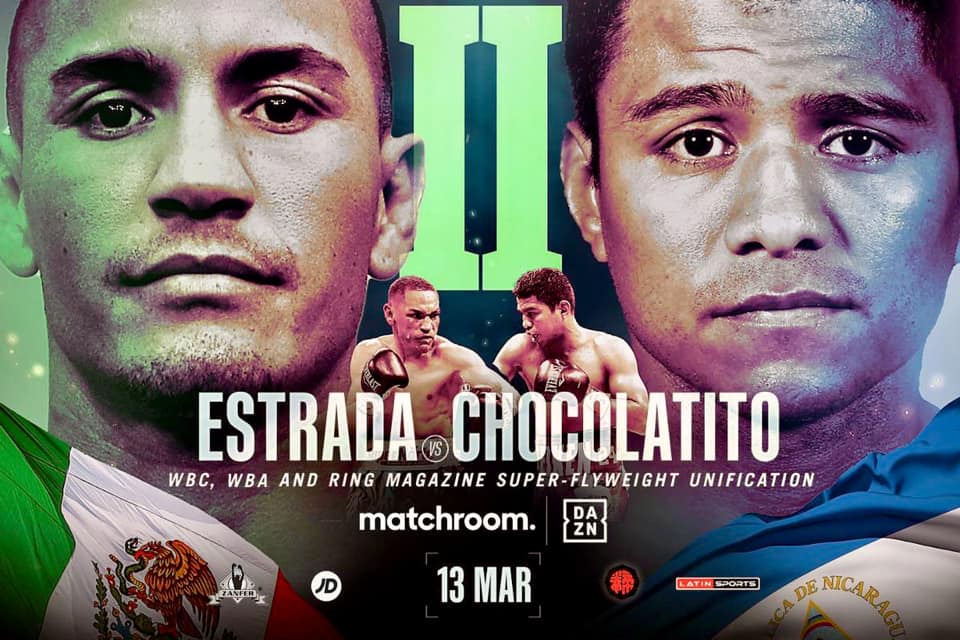 Estrada vs Chocolatito II Set to Ignite Fireworks on March 13;Who will Rock Who