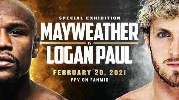 Exhibition Mayweather vs Logan Paul