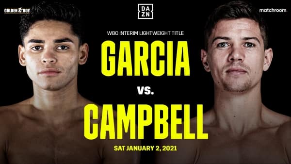 García vs Campbell for WBC Belt January 2 in Dallas