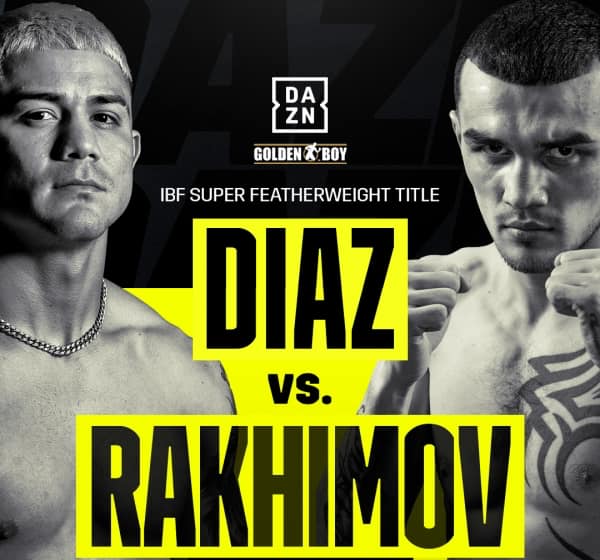 JoJo Diaz Defends IBF 126-Lbs. Against Rakhimov on Feb 13