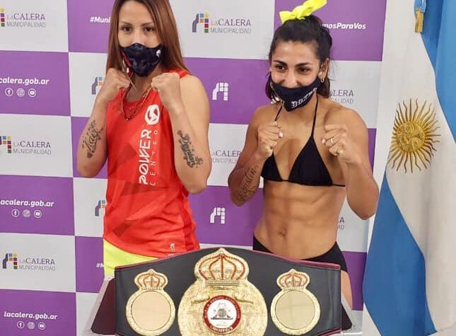 Julieta Andrea Cardozo, Nazarena Romero make Weight for interim WBA 122 World Title in Argentina