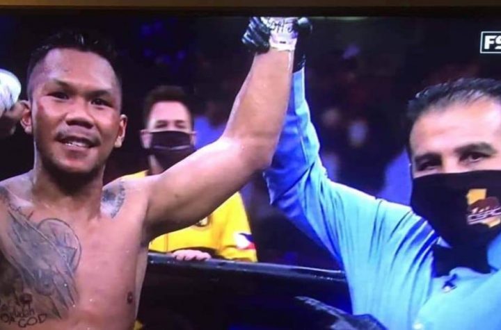 Marcial wins in his pro debut