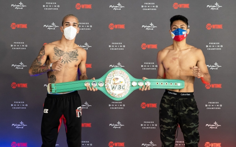Rodríguez and Gaballo ready to step into the ring