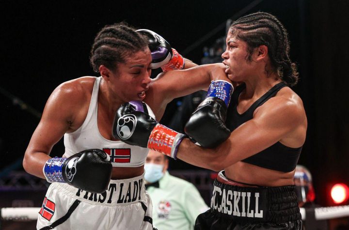 After Jessica McCaskill’s surprise victory in 2020, it was confirmed a few days ago that the new clash between McCaskill and former champion Cecilia Braekhus will take place on Saturday, March 13th.
