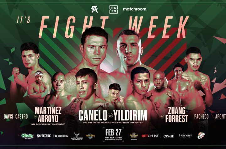 Canelo and Martínez plus great headline card in Miami