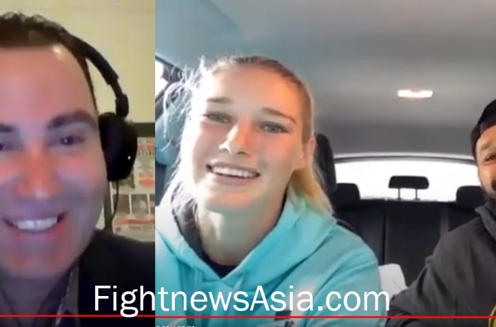 AFLW Star Tayla Harris and Champ Faris Chevalier interviewed by Peter Maniatis of KO Boxing Show Australia!
