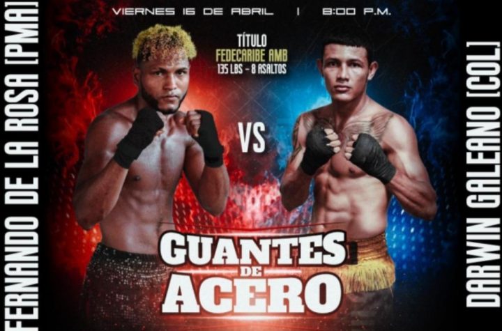 De La Rosa and Galeano will fight for the WBA-Fedecaribe belt on Friday