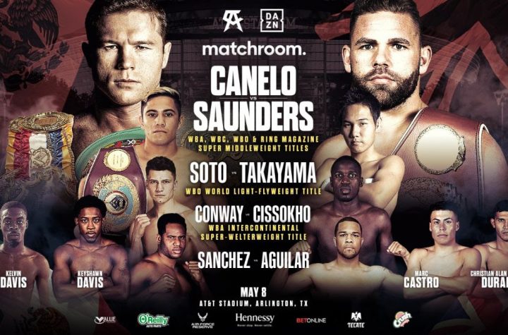 Soto, Sanchez, and Conway lead Canelo-Saunders undercard