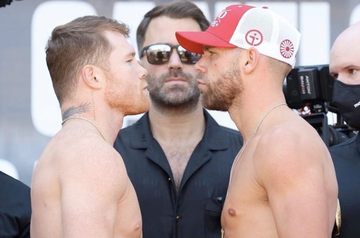 Canelo and Saunders ready to step into the ring