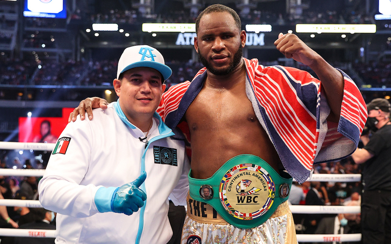 Frank Sánchez successfully defends WBC Continental title of the Americas