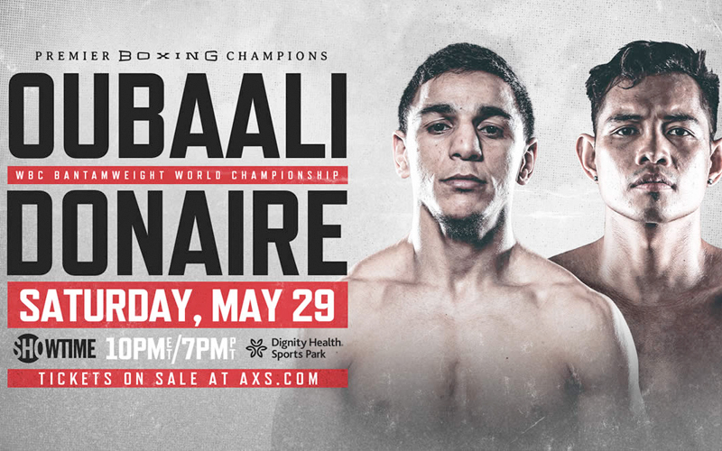Oubaali vs. Donaire will clash on May 29