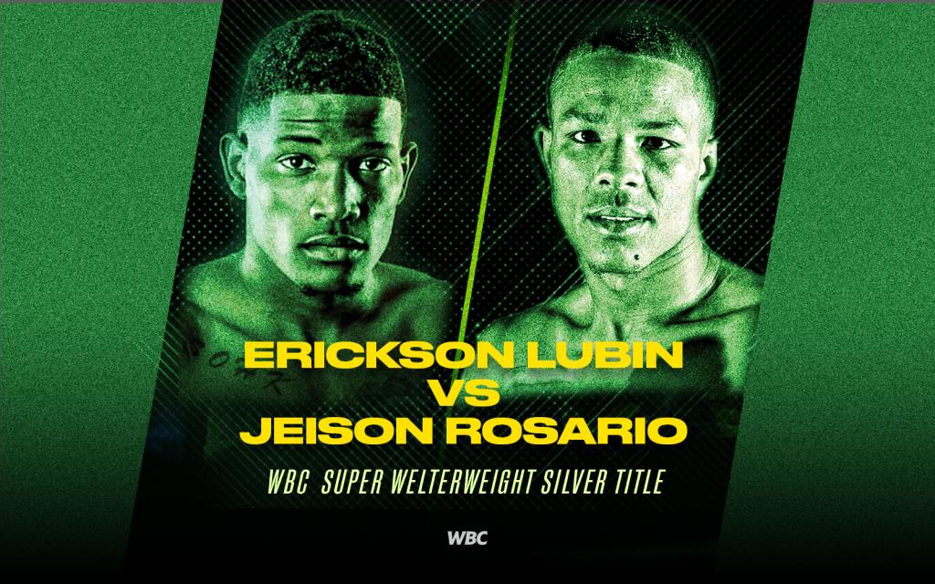 Eliminatory WBC bout Lubin vs. Rosario