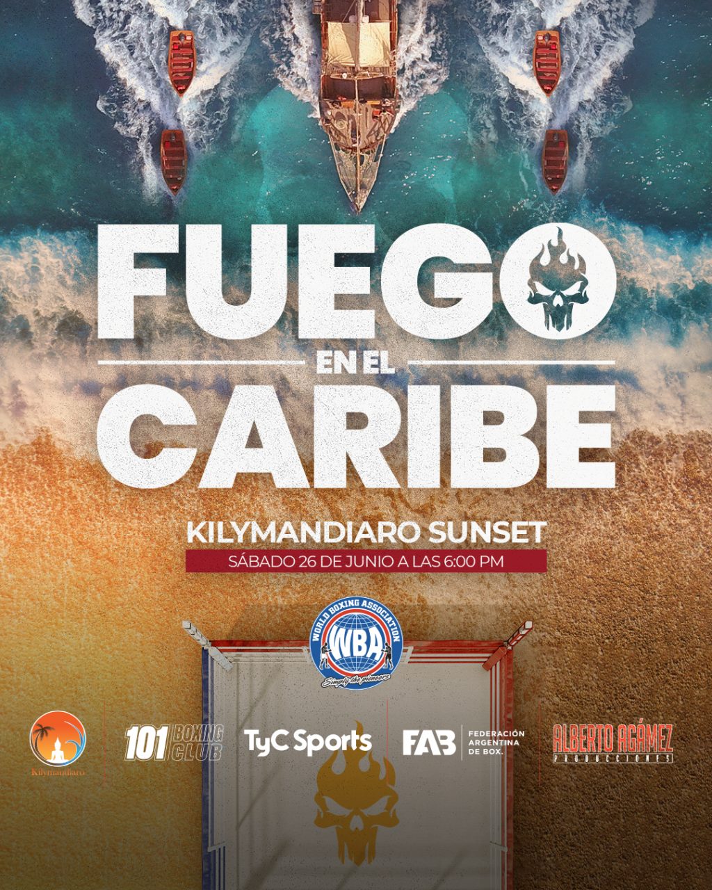 Finol and Castillo will fight for the WBA-Fedebol belt at “Fuego en el Caribe”