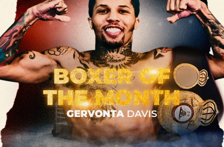Gervonta is the WBA Boxer of the Month and Inoue gets the Honorable Mention