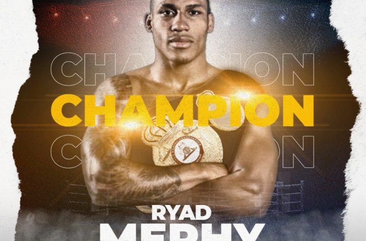 Merhy knocked out Zhang and retained his WBA belt