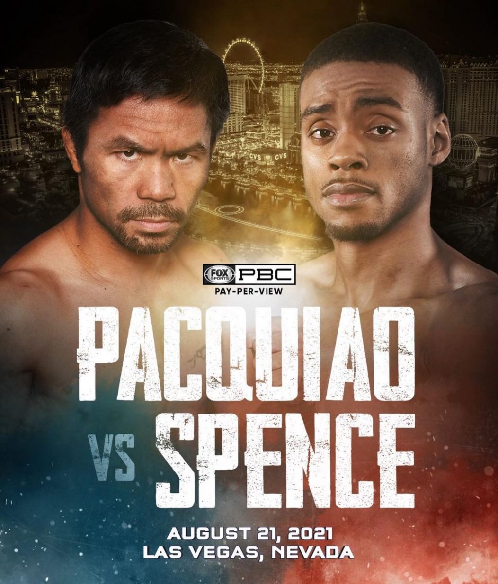 Spence vs. Pacquiao tickets is on sale NOW