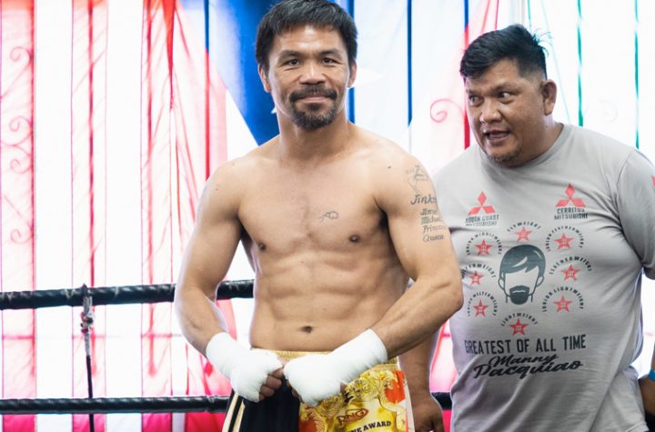 Aces high! Manny Pacquiao`s sizzling public training at Wild Card