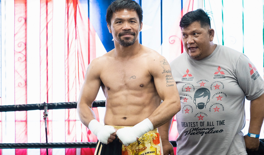 Aces high! Manny Pacquiao`s sizzling public training at Wild Card