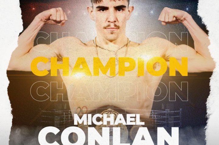 Conlan outpointed Doheny and is the new WBA Interim Featherweight champion