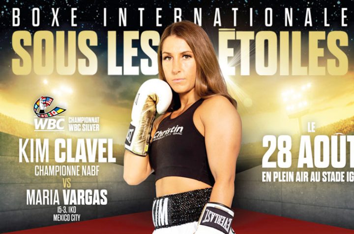 Kim Clavel to contest WBC Silver title