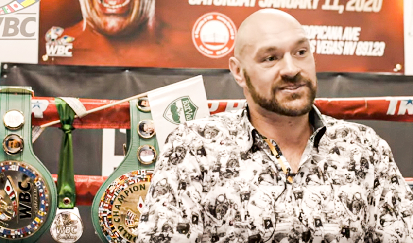 Fury “I’m going to knock out Wilder again!”