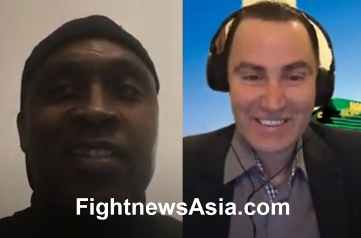 Two(2) Division World Boxing Champion Nigel Benn interviewed by Peter Maniatis of KO Boxing Show Australia