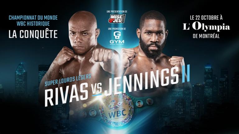Rivas against Jennings for FIRST WBC Bridgerweight Championship