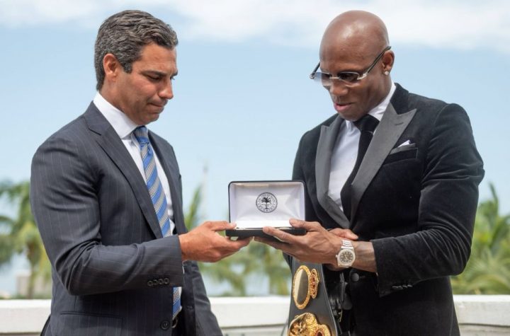 Ugás received the Key to the City of Miami