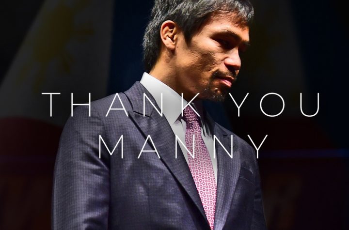 Happy retirement, Manny Pacquiao