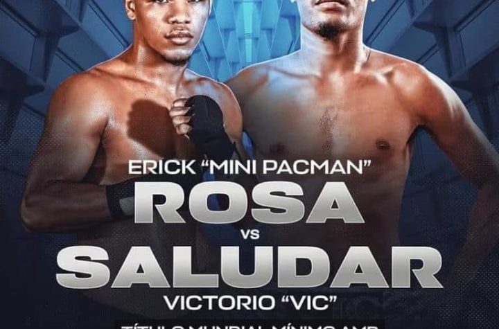 “Mini Pacman” Challenges “Vicious” Vic Saludar Dec. 21 in the Dominican Republic