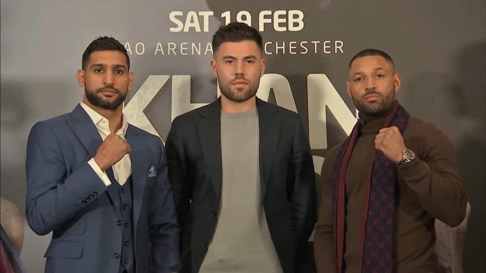 Amir Khan vs Kell Brook Will Finally Happen Feb 19 at the Manchester Arena