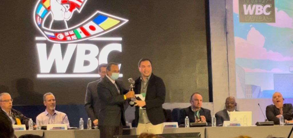 GAB WINS WORLD BOXING COUNCIL COMMISSION OF THE YEAR AGAIN…. declared ahead of the Game