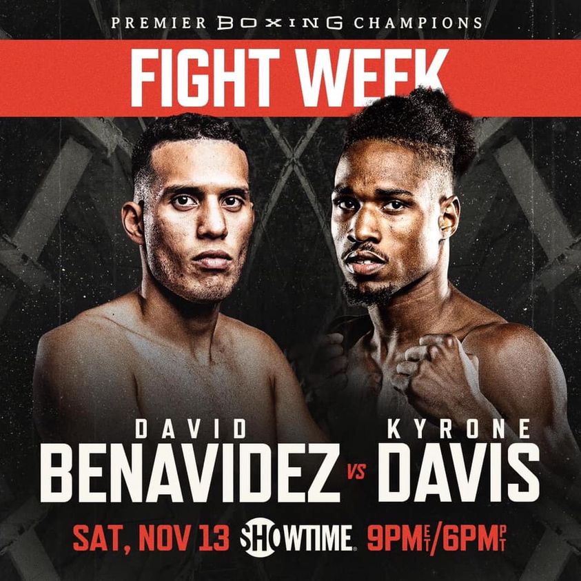 It's FIGHT WEEK for Benavides VS Davis..!!