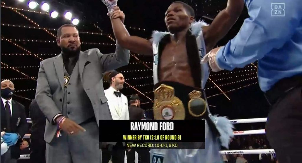 Raymond Ford Stops Felix Caraballo, Captures WBA Continenal Belt