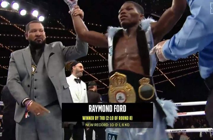 Raymond Ford Stops Felix Caraballo, Captures WBA Continenal Belt