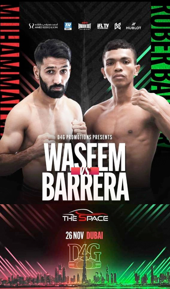 Waseem and Barrera will fight for WBC Silver title
