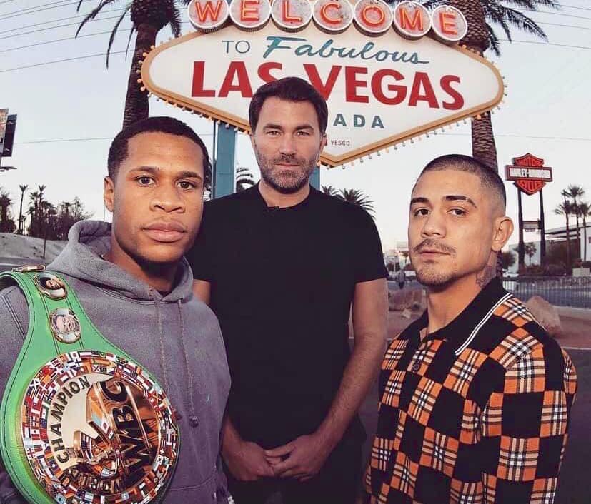 Haney, Diaz Hit Las Vegas for Saturday’s WBC-135 World Title Rumble