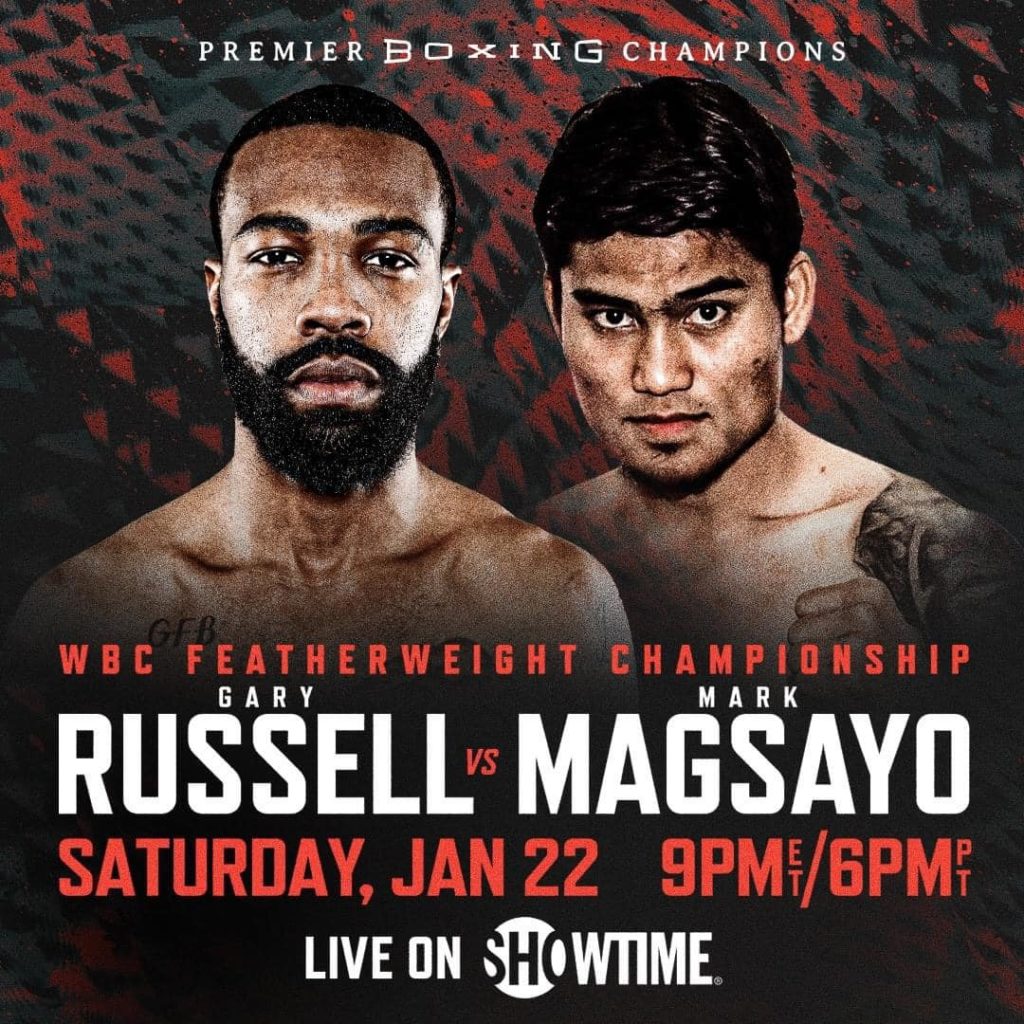 Magsayo Challenges Russell for the WBC-126 World Title Jan 22 in Atlantic City